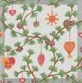 Produktbild: EKELUND MASTER WEAVERS 1692 Stoffserviette Serviette Julefröjd 599 35x35 cm, (1 St)