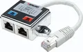 Produktbild: INTELLINET Verteiler RJ45 2-Port FTP silber