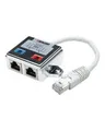 Produktbild: Intellinet Modular Distributor Netzwerk-Splitter RJ-45 M bis W Doppelisolierung CAT 5 Silber (504195)