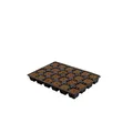 Produktbild: Eazy Plug®, Stecklingsblöcke, Tray à 24 Stk., 30 x 20 x 3 cm, Würfelgröße 3,5 x 3,5 cm
