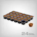 Produktbild: Eazy Plug Anzuchtmatte 24 Stk 3,5 cm - Stecklinge & Keimung, pH 5,8 organisch