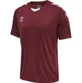 Produktbild: hummel Sport-Tshirt hmlCORE XK Poly Jersey (robuster Doppelstrick) Kurzarm weinrot Herren, Größe: M