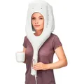 Produktbild: ProfiCare PC-HTH 3003 Schwebehaube 400W Ionic 3 in 1 ws Hausgeräte Kleingeräte Haarpflege