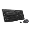 Produktbild: Logitech MK270 Kabelloses Set mit Tastatur und Maus für Windows, Spanisches QWERTY-Layout - Schwarz