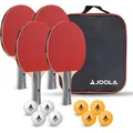 Produktbild: Joola Tischtennisschläger Team School, Set, 13-teilig, 4x Schläger, 8x Bälle und Transporttasche