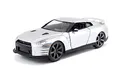 Produktbild: Jada Fast & Furious 1:32 2009 Brian's Nissan GT-R R35 Druckguss-Auto, Spielzeug für Kinder und Erwachsene (Silber)