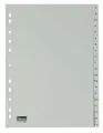 Produktbild: Idena Register A4 A-Z Überbr.,grau,20-tlg,120µ