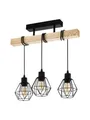 Produktbild: EGLO TOWNSHEND 5 ceiling lamp black/brown