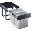 Produktbild: TrendLine Einbau-Mülltrennungssystem 2 x 16 L, Auszug: 47 -98 cm