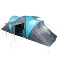 Produktbild: Skandika Kuppelzelt Hammerfest für 6 Personen | Campingzelt mit 2 m Stehhöhe, 2 Schlafkabinen, 2 Eingänge, Moskitonetze, Sonnendach, 3000 mm Wassersäule, Zelt zum Campen