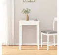 Produktbild: vidaXL Esstisch Esstisch Weiß 55x55x75 cm Massivholz Kiefer