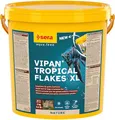 Produktbild: sera Vipan Flakes XL 10 L (2 kg) | Fischfutter Aquarium für Zierfische | Flockenfutter Aquarium | Fischfutter Flocken mit 4% Insektenmehl | Naturnahe Ernährung | Fördert Gesundes Wachstum
