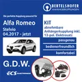 Produktbild: Für ALFA ROMEO Stelvio Typ 949 04.2017-jetzt AHK abn +13pol spez E-Satz TOP