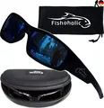 Produktbild: Fishoholic Polarisierte Angel-Sonnenbrille UV400-9 Farben als Angelgeschenk für