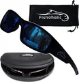 Produktbild: Polarisierte Angel-Sonnenbrille UV400-9 Farben als Angelgeschenk für Männer und