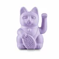 Produktbild: Donkey Products Lucky Cat Maneki Neko, Winkekatze, Kunststoff, Lilac, 15 cm