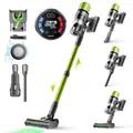 Produktbild: 2026 Neuer Stil 650W 65000PA SmartAI Handstaubsauger Freistehend Staubsauger Kabellos, 80 min Akku Staubsauger, 8-in-1 ,Geeignet für Haustierfamilie - Grün