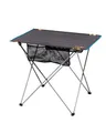 Produktbild: Uquip Campingtisch Liberty L Grey I 58 x 65 x 80 cm I kompakter Falttisch mit 30 kg Traglast I Leichter Klapptisch aus Aluminium I tragbarer Outdoor-Tisch für Camping, Picknick, Festivals & Garten