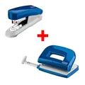 Produktbild: novus Locher und Heftgeräte Set E210/E15 blau