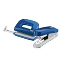 Produktbild: Novus Schreibtisch Set (Heftgerät E 15 mit Locher E 210, inkl. 1000 Heftklammern No. 10) blau