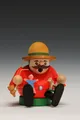 Produktbild: Erzgebirgische Volkskunst Richard Glässer GmbH Räuchermännchen Räucherfigur Miniräuchermann Spielzeugverkäufer Höhe= 8cm NEU