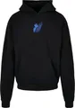 Produktbild: Mister Tee Upscale Unisex Kapuzenpullover Le Papillon Heavy Oversize Hoody, Unisex Hoodie mit Rückenprint, Oversize Fit, Black, L