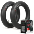 Produktbild: Fincci Fatbike Schlauch 26 x 4.0 - Paar Mtb Fahrradschlauch 26 Zoll autoventil Schrader 48 mm 100 - 559 - Schlauch 26 zoll Fahrrad für Fat bike, EBike, Mountainbike,Rennrad Fahrrad, Klapprad