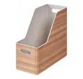Produktbild: bookchair Vertrieb Teller-Set KiiNi S Long Hellbraun – Stehsammler in Holzoptik Faltbar und kombinie