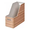 Produktbild: KiiNi S Long Hellbraun – Stehsammler in Holzoptik Faltbar und kombinierbar