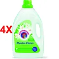 Produktbild: 4 X Chanteclair WeichspÜler 60 WaschgÄnge Weisser Moschus 3 Liter