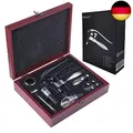 Produktbild: Korkenzieher,GWCLEO Luxus Wein Öffner mit Eleganten Geschenkbox,Sommelier Set