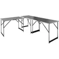 Produktbild: Fp - Tapeziertisch Aluminium 300 X 60 Cm 3teilig Mehrzwecktisch