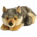 Produktbild: Aurora World 26264 Puffin MiYoni Wolf Lying Plüsch, 0 Monate to 99 Jahre , Mehrfarbig, 11 Zoll