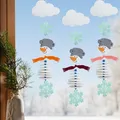 Produktbild: Bastelset - Erstes Fädeln Filzgirlande Schneemann | Kit (Bastelset) | Deutsch