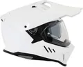 Produktbild: Simpson Xcursion Solid Motocross Helm, weiß, XL (62)