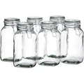 Produktbild: Mäser Einmachglas-Set, Glas, lebensmittelecht, Bügelverschluss, luftdichter Verschluss, auslaufsicher, unbefüllt, Küchenzubehör, Vorratsbehälter, Einmachgläser