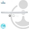 Produktbild: tecuro Überlauf-Verbindungsrohr Ø 25 x 310 mm mit 1 Zoll Überwurfmutter