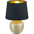 Produktbild: Trio Tischleuchte Luxor H: 26 cm Schwarz-Gold