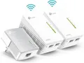 Produktbild: TP-Link WLAN Powerline Adapter Triple Set TL-WPA4220T KIT(600Mbit/s, WLAN... 