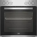 Produktbild: Beko Einbau-Herdset BBUC12020X | Glaskeramik-Kochfeld 4 Zonen | Ober-/Unterhitze | 74L | SteamShine | Grill | Edelstahl, A (Spektrum:  bis D)