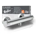 Produktbild: Duscharmatur CLAUDIO Chrom, Mischbatterie mit Thermostat, Thermostatarmatur m...