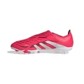 Produktbild: Adidas Unisex Predator League FOLD-Over Tongue Firm Ground/Multi Ground Football Boots, Lucid Red/Cloud White/Core Black, 41 1/3 EU