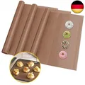 Produktbild: Premium Dauerbackfolie, 3 Stück Backpapier Wiederverwendbar 3er Set