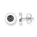 Produktbild: Thomas Sabo Ohrstecker Classic Pavé Schwarz 925 Sterling Silber H1547-051-11