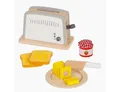 Produktbild: goki Kinder-Toaster Toaster Holzspielzeug-Klassiker, (packung, 10-tlg., spar set), mit Tostscheiben aus Holz
