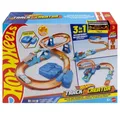Produktbild: Mattel® Rennbahn-Auto Hot Wheels Track Creator Beschleuniger-Sprung-Schnellstrecke-Set mit S