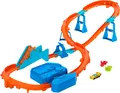 Produktbild: Hot Wheels Track Creator Beschleuniger-Sprung-Schnellstrecke-Set NEU