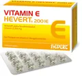 Produktbild: Vitamin E Hevert 200 I.E. bei Vitamin E-Mangelzuständen, 100 St. Kapseln