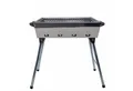 Produktbild: Grillpeter Holzkohlegrill Mangal Grill Riga Edelstahl Campinggrill mit Klappbeinen Anglergrill