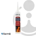 Produktbild: Fermit Ofenkitt, feuerfester Kesselkitt bis 1000°C - FROSCHMARKE - Dose/Kartusch